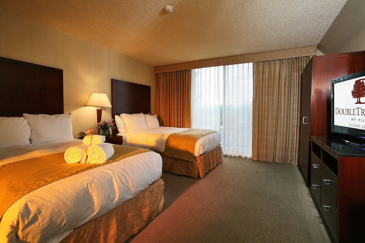 1 bedroom, hypo-allergenic bedding, pillow-top beds, in-room safe
