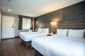 Pillow-top beds, desk, soundproofing, iron/ironing board