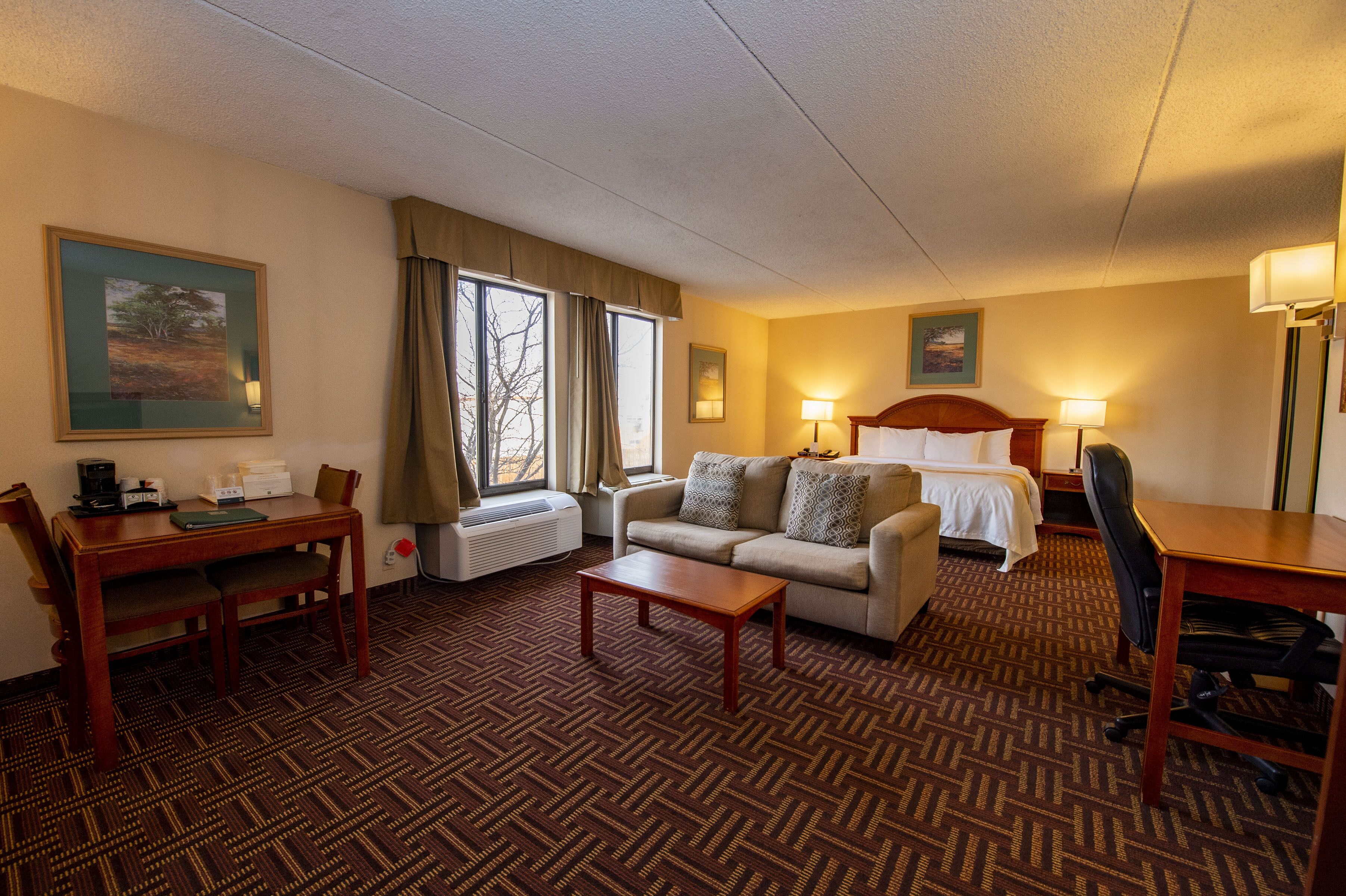 In-room safe, desk, iron/ironing board, WiFi (free)