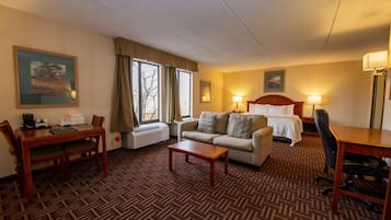 In-room safe, desk, iron/ironing board, WiFi (free)