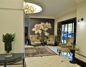 Lobby sitting area