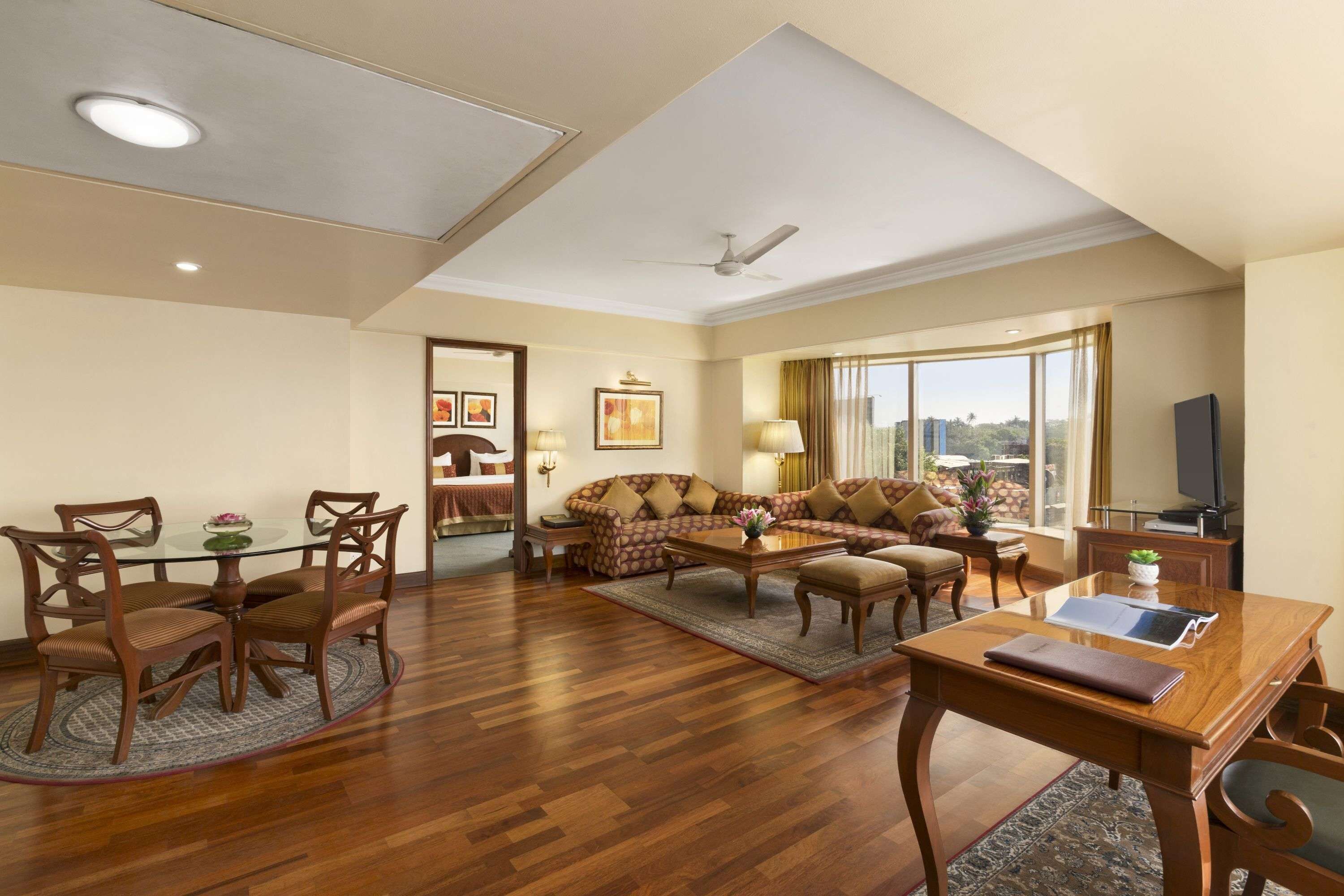 Premium bedding, memory-foam beds, minibar, in-room safe