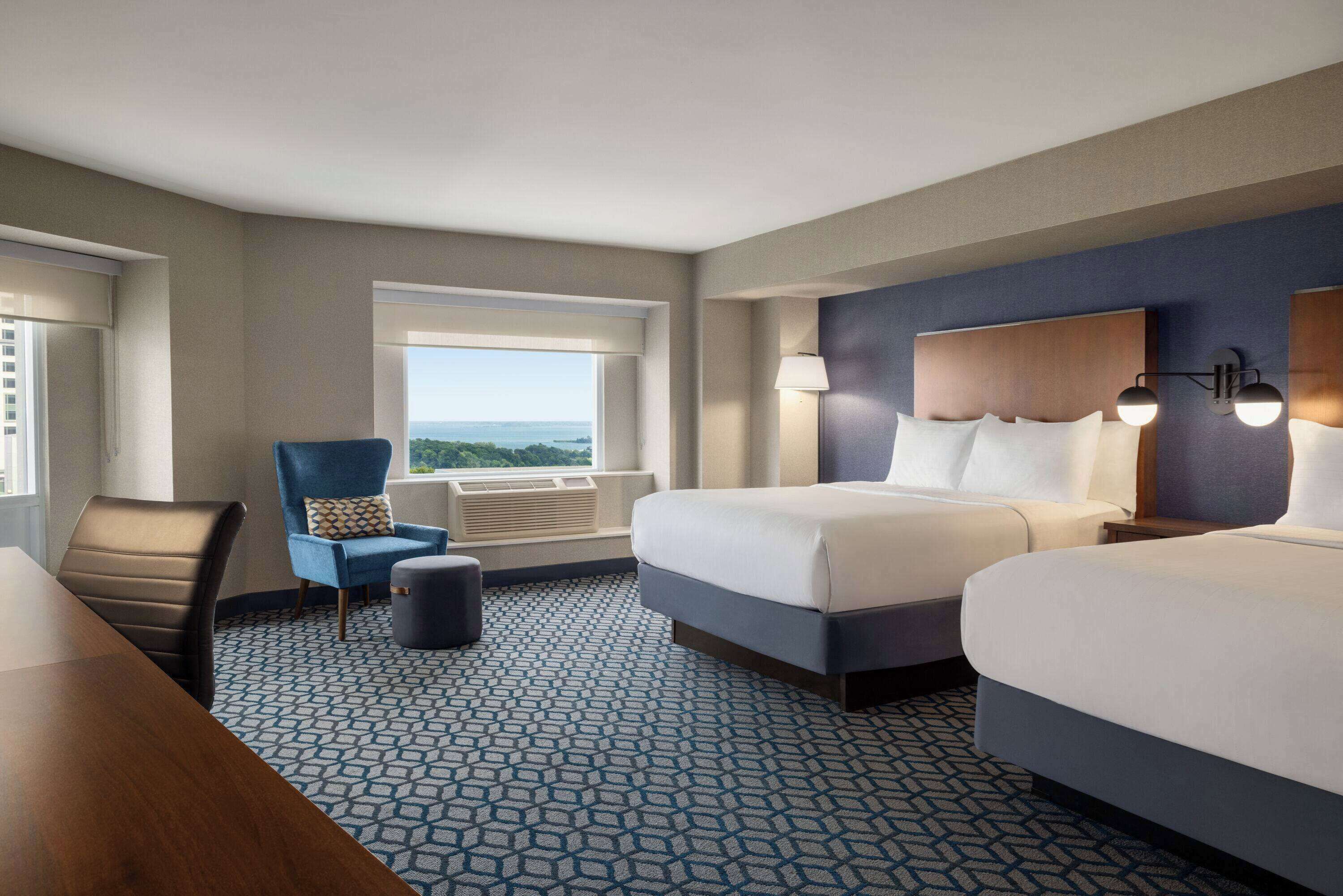Room, 2 Queen Beds, Accessible, City View (Mobility, Roll-in Shower) | View from room