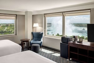 Room, 2 Queen Beds, Non Smoking (Fallsview) | Down comforters, pillowtop beds, in-room safe, desk