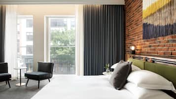 Grand suite, 1 kingsize bed (Alexis) | Italiaanse Frette-lakens, luxe beddengoed, donsdekens, pillowtop-bedden
