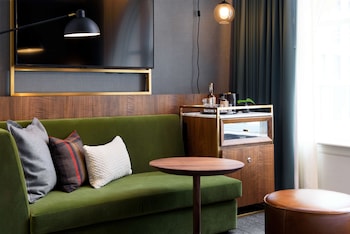Frette Italian sheets, premium bedding, down comforters, pillowtop beds at The Alexis Royal Sonesta Hotel Seattle