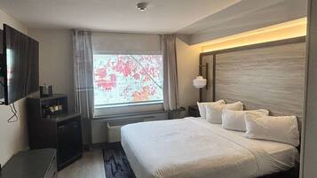Literie de qualité supérieure, coffres-forts dans les chambres, bureau