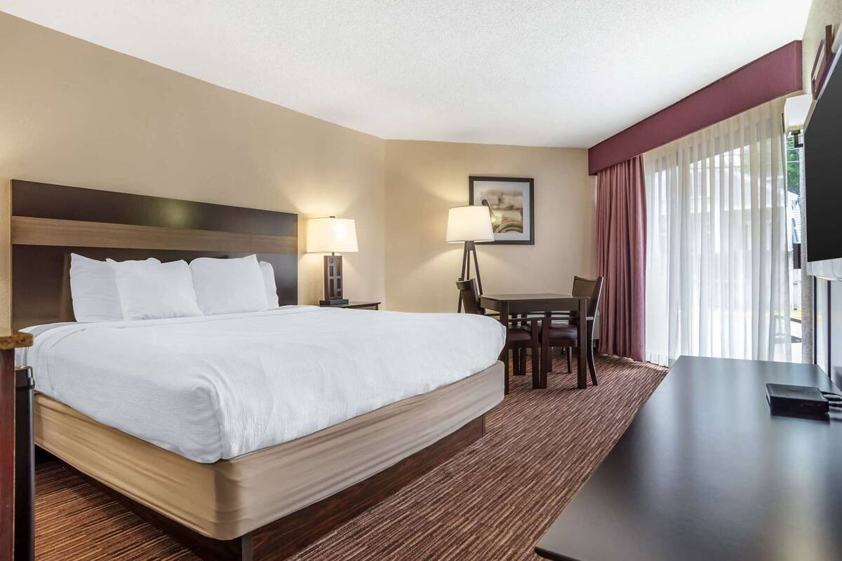 Iron/ironing board, cribs (free), rollaway beds (surcharge), WiFi (free)