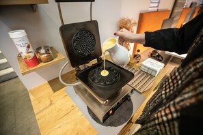 Daily buffet breakfast (EUR 16 per person)