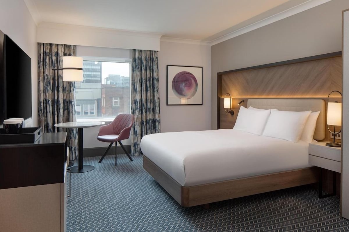 In-room safe, desk, blackout drapes, iron/ironing board