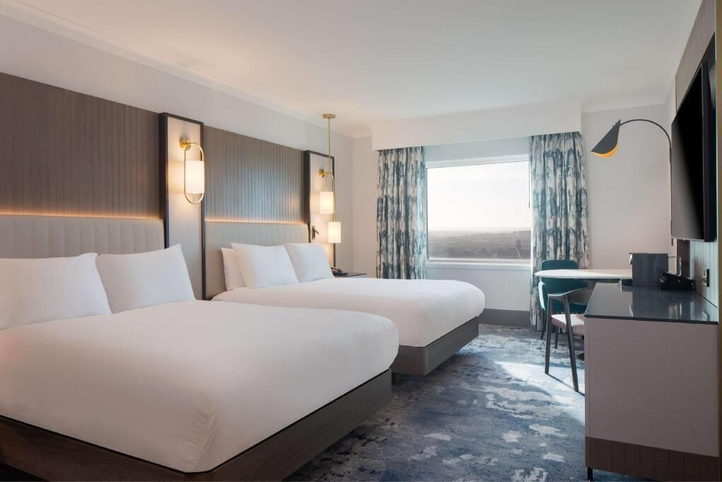 In-room safe, desk, blackout curtains, iron/ironing board