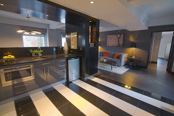 Private kitchenette at Hotel Edison Times Square
