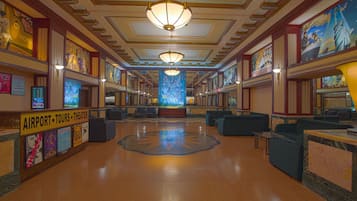 Zona de estar del vestíbulo