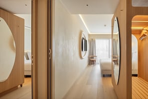 Chambre familiale, chambres communicantes | 1 chambre, literie de qualité, minibar, coffre-fort