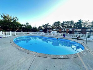 Seasonal outdoor pool