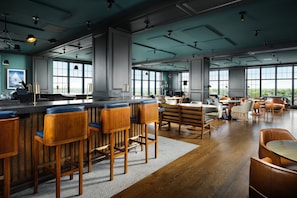 Rooftop bar, ocean views, open select days