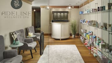 Couples treatment rooms, body treatments, hot stone massages