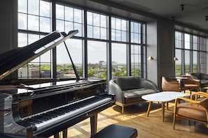 Rooftop bar, ocean views, open selected days