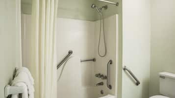 Standard Room, 1 King Bed, Accessible, Non Smoking | Bathroom