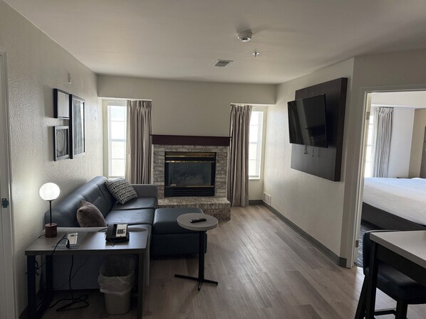 Suite, 2 Bedrooms | Living area | Flat-screen TV