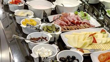 Daily buffet breakfast (EUR 20 per person)