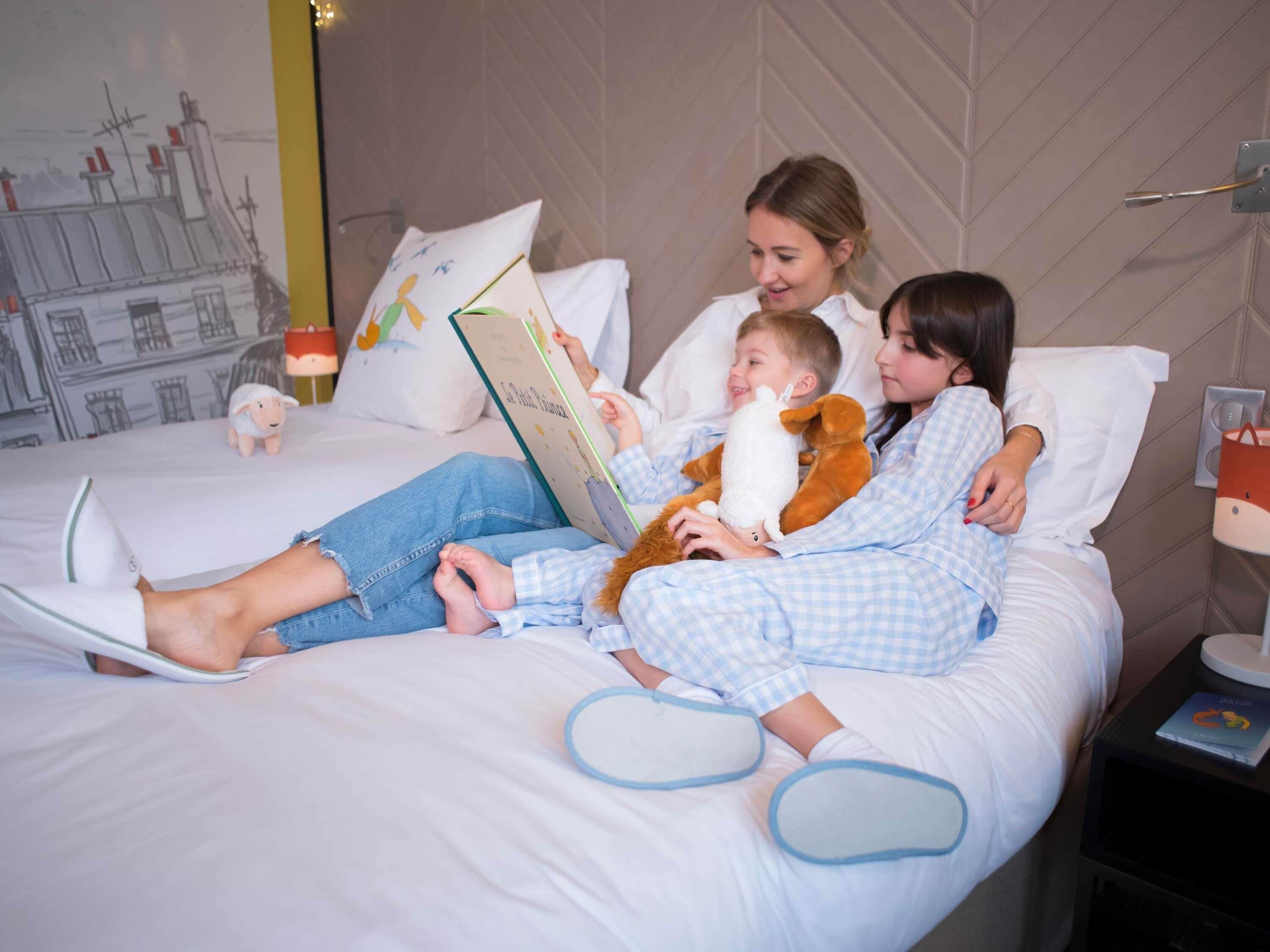 Little Prince connecting room | Premium bedding, down duvets, pillow-top beds, minibar