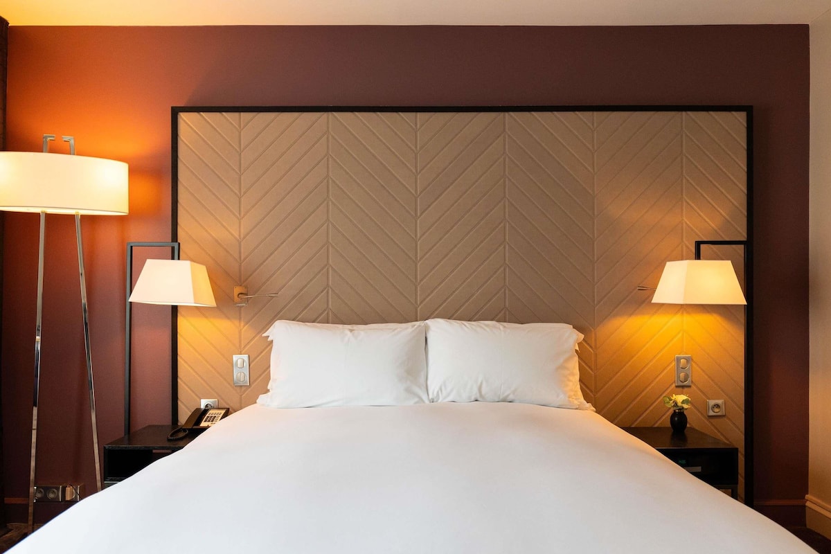 1 dormitorio, ropa de cama de alta calidad, edredones de plumas