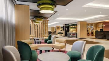 Sitteområde i lobbyen