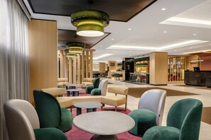 Sala de estar en el lobby