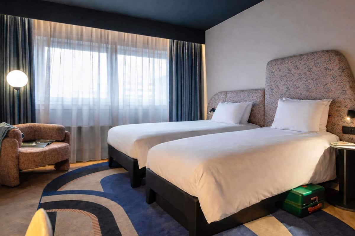 Premium bedding, pillow-top beds, in-room safe, desk