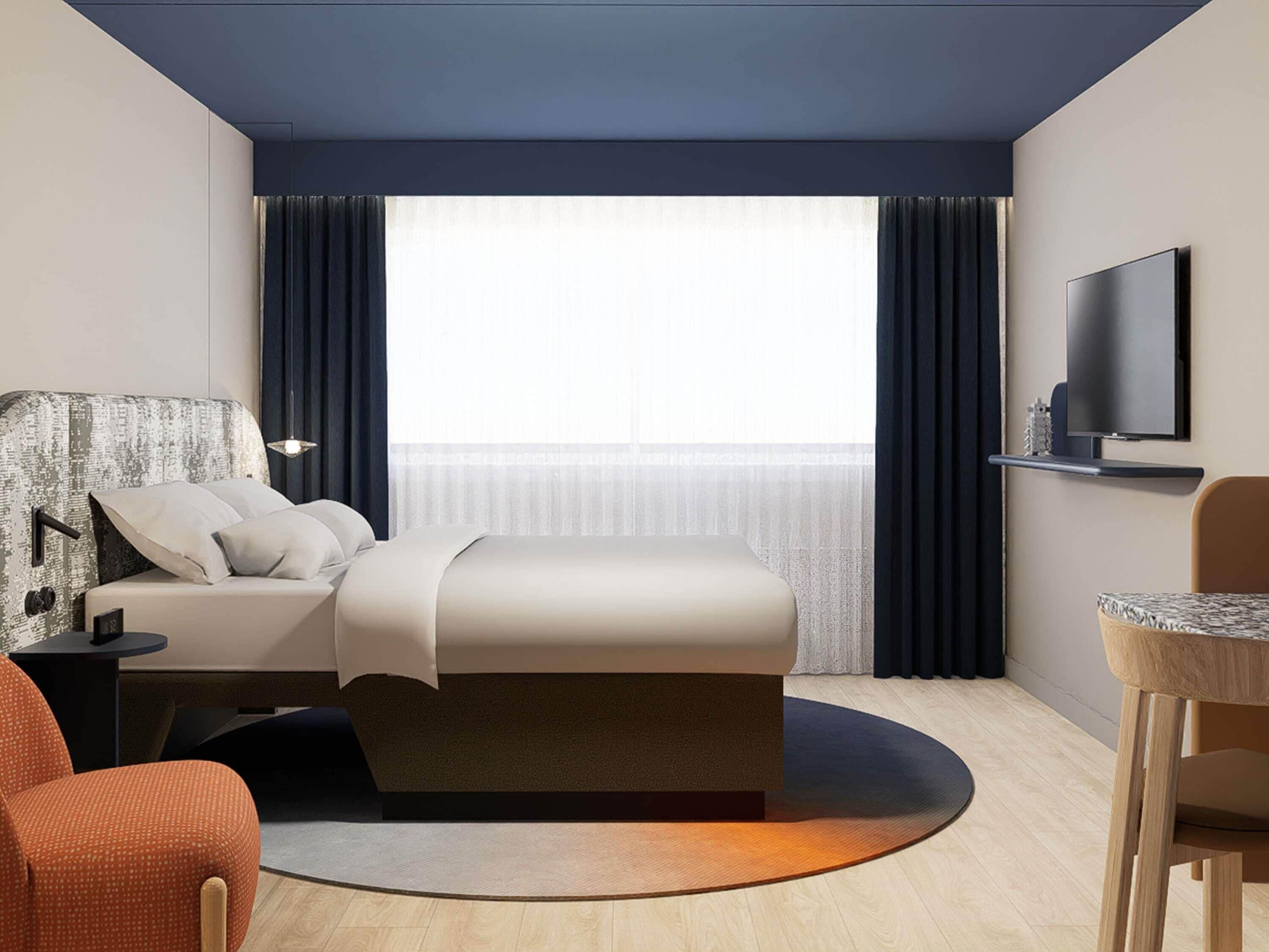 Premium bedding, pillowtop beds, in-room safe, desk