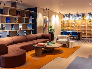 Lobby sitting area - TRIBE Hotel Den Haag Centraal - Opened December 2025 (The Hague)