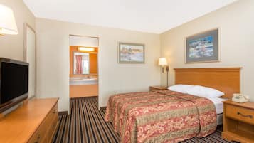 Basic Single Room, 1 Double Bed | Free WiFi, bed sheets