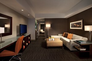 40-英寸纯平电视（配备有线频道）、电视、iPod 基座