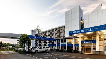 Front of property – evening/night