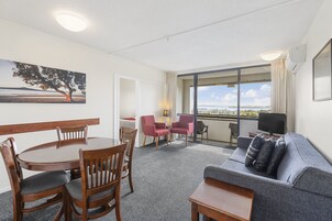 Two Bedroom Apartment - Balcony | Living area