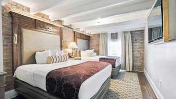 Deluxe Room, 2 Queen Beds | In-room safe, desk, iron/ironing board, free WiFi