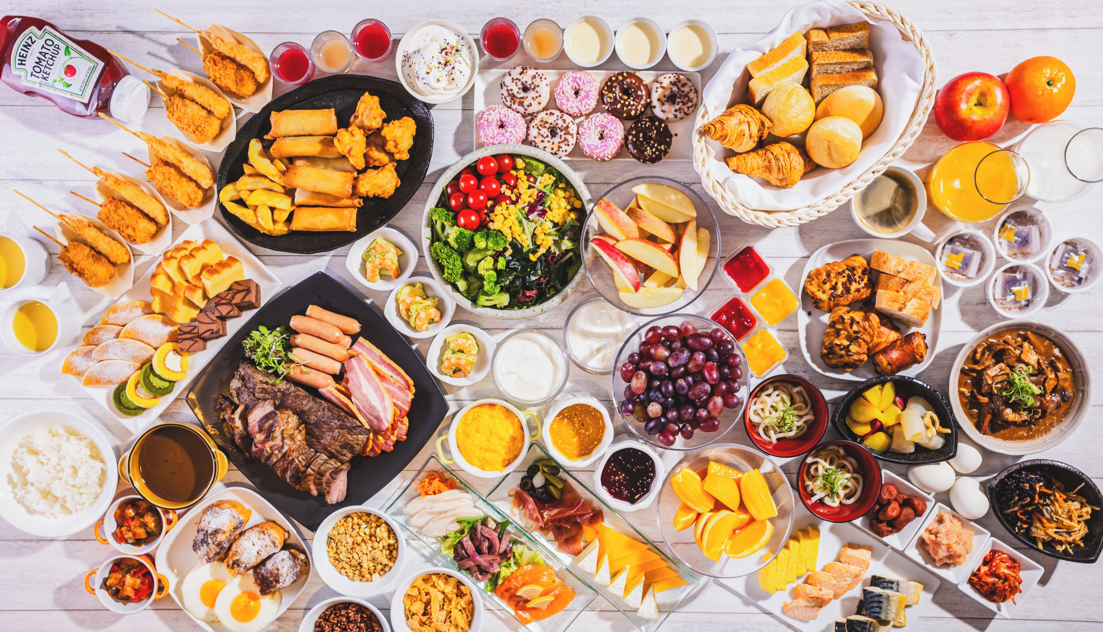 Petit déjeuner buffet