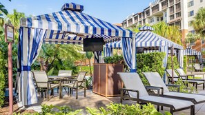 7 piscines extérieures, tentes de plage, parasols de plage