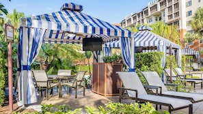 7 piscines extérieures, tentes de plage, parasols de plage