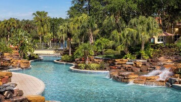 7 outdoor pools, cabanas (surcharge), pool umbrellas