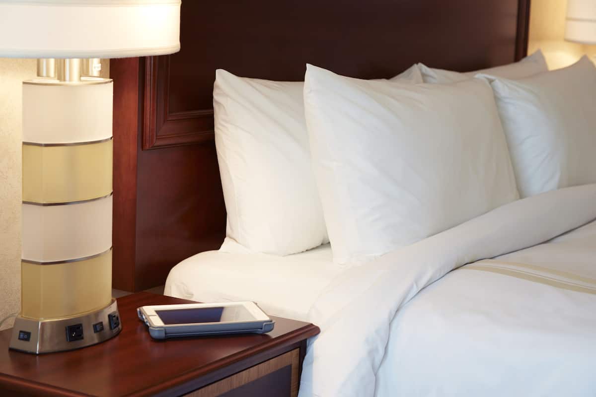 Ropa de cama de alta calidad, edredón y camas con pillow-top