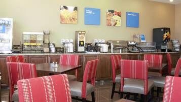 Free buffet breakfast