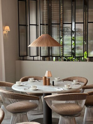 Daily buffet breakfast (DKK 260 per person)
