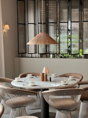 Daily buffet breakfast (DKK 260 per person)
