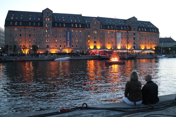 Uitzicht vanuit accommodatie