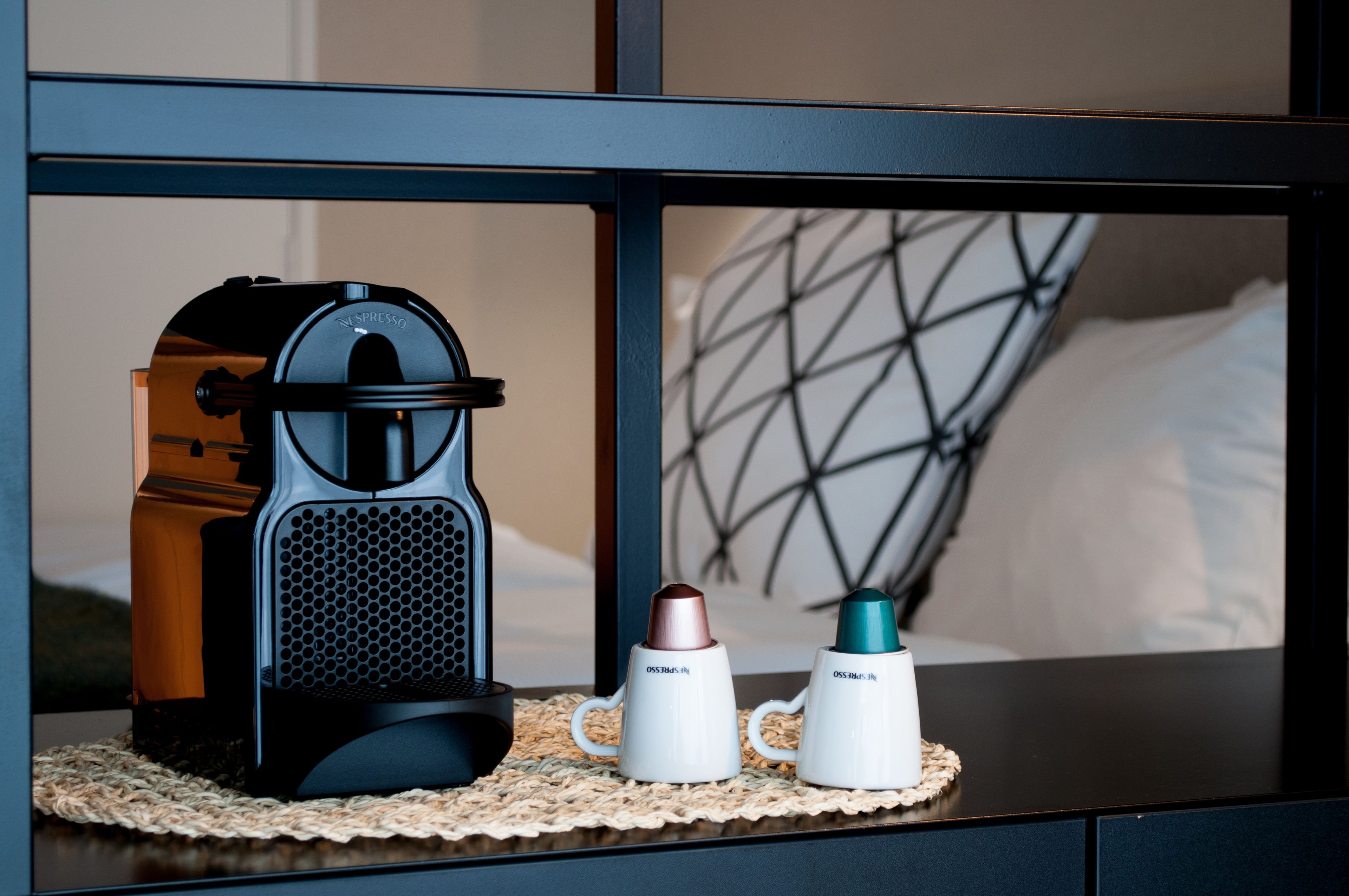 deluxe room, 1 double bed with sofa bed, ensuite | coffee and/or coffee maker