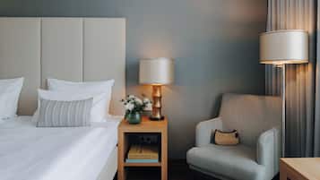 Standardzimmer | Hochwertige Bettwaren, Select-Comfort-Betten, Minibar, Zimmersafe