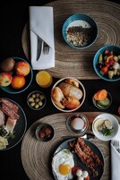 Morgunverðarhlaðborð daglega gegn gjaldi