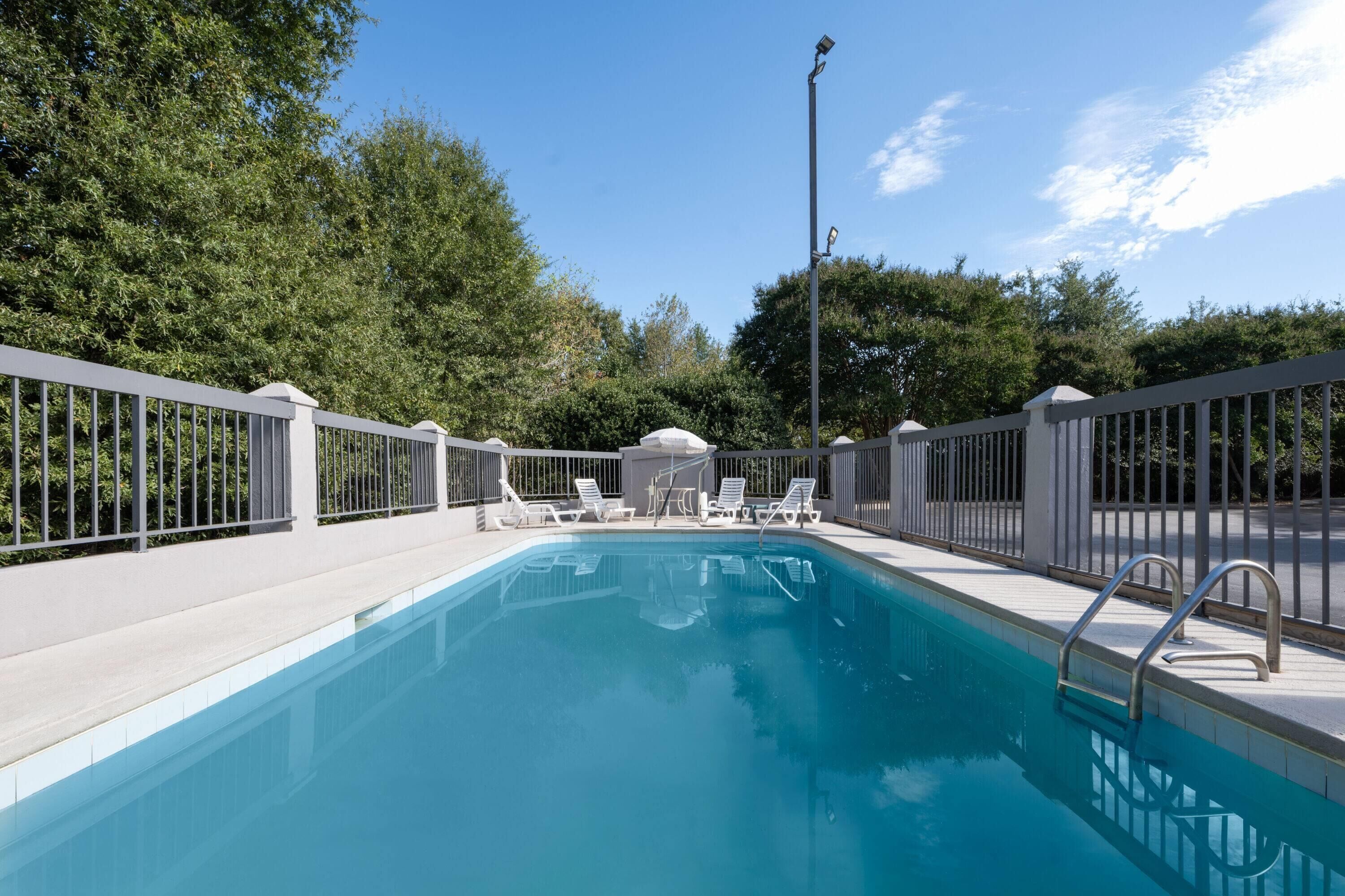 Seasonal outdoor pool